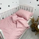 Детское постельное белье для девочки 160х80 см с пододеяльником 170х120 см Oh My Kids «Dots» розовый - изображение 3