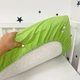Детская простыня на резинке 160х80 см Oh My Kids Цвет зеленая трава - изображение 3