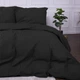 Пододеяльник MirSon 110х140 см Ranforce Elite 17-0611 Stripe Black (2200008200190) - изображение 4