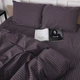 Пододеяльник MirSon Бязь 17-0603 Stripe Violet 160х220 см (2200008051013) - изображение 5