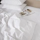 Простынь на резинке MirSon евро 200x220+25 см Stripe 17-0605 White Бязь (2200008053321) - изображение 2