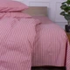 Простынь на резинке MirSon Ranforce Elite 17-0607 Stripe Pink 200x220x25 см (2200008054823) - изображение 2