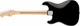Електрогітара SQUIER by FENDER SONIC STRATOCASTER HT H BLACK - изображение 2