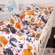 Пододеяльник в кроватку детский MirSon 110x140 см Kids Time 20-0035 Colored kittens бязь (2200009639319) - изображение 2