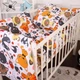 Пододеяльник в кроватку детский MirSon 110x140 см Kids Time 20-0035 Colored kittens бязь (2200009639319) - изображение 5