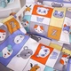 Простынь MirSon полуторная 150x220 см Kids Time 20-0039 Zoo alphabet бязь (2200009640032) - изображение 5