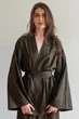 Рубашки Forli Кимоно - рубашка из льна Military XL/XXL LN0071-15-60_XL/XXL - изображение 1
