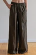 Брюки Forli Брюки с защипами из льна Military XS/S LN0072-15-09_XS/S - изображение 1