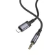Перехідник BOROFONE BL24 Graceful digital audio conversion cable iP Metal Grey (6941991118975) - зображення 5