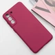 Чехол на Samsung Galaxy S21 / для самсунг галакси С21 ТПУ Бордовый / Marsala - изображение 2