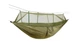 Гамак двомісний без планки Hammock With Net Army 260 х 135 см до 140 кг нейлон з сіткою хакі - зображення 2