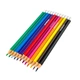 Олівці кольорові 12 шт Cool for school 15181 Erasable з гумкою 12 кольорів - зображення 3