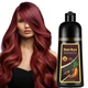 Фарбуючий шампунь для волосся MEIDU 3 в 1 бордовый 500 мл Wine Red - зображення 1