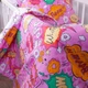Простирадло MirSon Kids Time Дитячий 110 х 160 см 17-0512 Bombs pink Бязь (2200007073207) - зображення 7