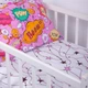 Простирадло MirSon Kids Time Дитячий 110 х 160 см 17-0512 Bombs pink Бязь (2200007073207) - зображення 1