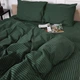 Пододеяльник MirSon Полуторный 143х210 см Бязь 17-0612 Stripe Emerald (2200008201630) - изображение 2