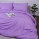 Простынь на резинке MirSon 160x190 см Ranforce Elite 17-0618 Stripe Purple (2200008203405) - изображение 4