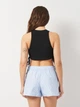 Футболка женская Zara 8588/278 L Черная (00858827800040) - изображение 2