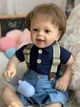Силиконовая Коллекционная Кукла Реборн Reborn Мальчик Пабло ( Виниловая Кукла ) Высота 55 см - изображение 3