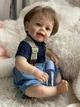 Силиконовая Коллекционная Кукла Реборн Reborn Мальчик Пабло ( Виниловая Кукла ) Высота 55 см - изображение 5