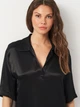 Блузка женская Zara 3405/880 XS Черная (03405880800011) - изображение 4