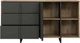 Комод Frisco левый JOKKAZ 1596x857x420 Дуб Флагстафф/Чорний 1д3ш (23254-JKZK221L) - изображение 3