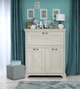 Комод Frisco с баром KASHMIR 1230x1433x482 Пиния белая 3ш (7377-KSMK43) - изображение 5