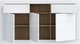 Комод Frisco LEFKADAS 1707x935x414 Белый/Дуб Маувелла 3д2ш (23269-LFKK233) - изображение 2