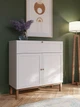 Комод Frisco PENKRIDGE 999x1014x417 Светло-серый/Дуб глиняный 2д1ш (23290-PKDK221) - изображение 5