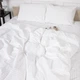Комплект постільної білизни MirSon Полуторний Євро 160 x 220 17-0605 Stripe White Бязь (2200008053154) - зображення 3