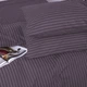 Комплект постельного белья MirSon King Size 220 x 240 Ranforce Elite 17-0603 Stripe Violet Ранфорс (2200008051839) - изображение 5