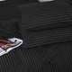 Простирадло на резинці MirSon 200x200 см Ranforce Elite 17-0611 Stripe Black (2200008200367) - зображення 5