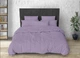 Комплект постільної білизни MirSon King Size 220х240 см 17-0626 Geometry Purple Бязь (2200008205539) - зображення 1