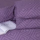 Комплект постільної білизни MirSon Ranforce Elite King Size 220х240 см 17-0626 Geometry Purple Ранфорс (2200008205270) - зображення 6