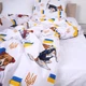 Комплект постельного белья MirSon King Size 220х240 см 17-0595 Пес Патрон бязь (2200008418236) - изображение 7