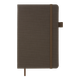 Книга записная Buromax Tweed 125х195мм 96 листов в линию обложка из искусственной кожи коричневый (BM.291263-09) - изображение 2