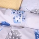 Комплект постельного белья MirSon полуторный евро 160x220 см 17-0746 Feather Dots Ranforce Elite (2200010846706) - изображение 5