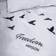 Комплект постельного белья MirSon полуторный евро 160x220 см 11-2107 White Freedom Ranforce Elite (2200008700492) - изображение 2