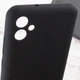 Чохол TPU GETMAN Liquid Silk Full Camera для Samsung Galaxy A05 Чорний / Black - зображення 5