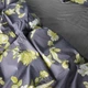 Комплект постельного белья Mirson King Size 220х240 см 22-1387 Gray Flowers Сатин (2200010473261) - изображение 3