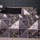Комплект постільної білизни MirSon King Size 220x240 см 17-0694 Onyx Marble Tiles Ranforce Elite (2200010454598) - зображення 1