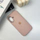 Чохол силіконовий Full Silicone Case for iPhone 16 Pink Sand (з закритим низом) - изображение 4