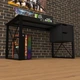 Геймерский стол Rasin LOFT-19 Черный 140х80 Тиса мебель - изображение 4