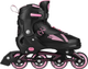 Łyżworolki Nils Extreme 2 w 1 NH382 31-34 S Czarno-Różowe (5907695583267) - obraz 8
