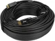 Кабель оптичний Dtech DT-HOF8020 HDMI 2.1 Male-Male 20 м Чорний (74-00103) - зображення 3