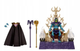 Figurka Mattel Masters of the Universe Masterverse Skeletor with Havoc Thron 18 cm HXX63 (194735241071) - obraz 2