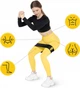 Резинка для фитнеса и спорта из ткани 4FIZJO Hip Band 15-20 кг Black/Blue (P-5907739310293) - изображение 8