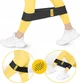 Резинка для фитнеса и спорта из ткани 4FIZJO Hip Band 15-20 кг Black/Blue (P-5907739310293) - изображение 10