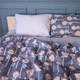 Комплект постельного белья Mirson King Size 220х240 см 17-0706 Silver Petals Бязь (2200010619171) - изображение 2