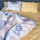 Комплект постельного белья MirSon King Size 220x240 см 17-0746 Feather Dots бязь (2200010846447) - изображение 1